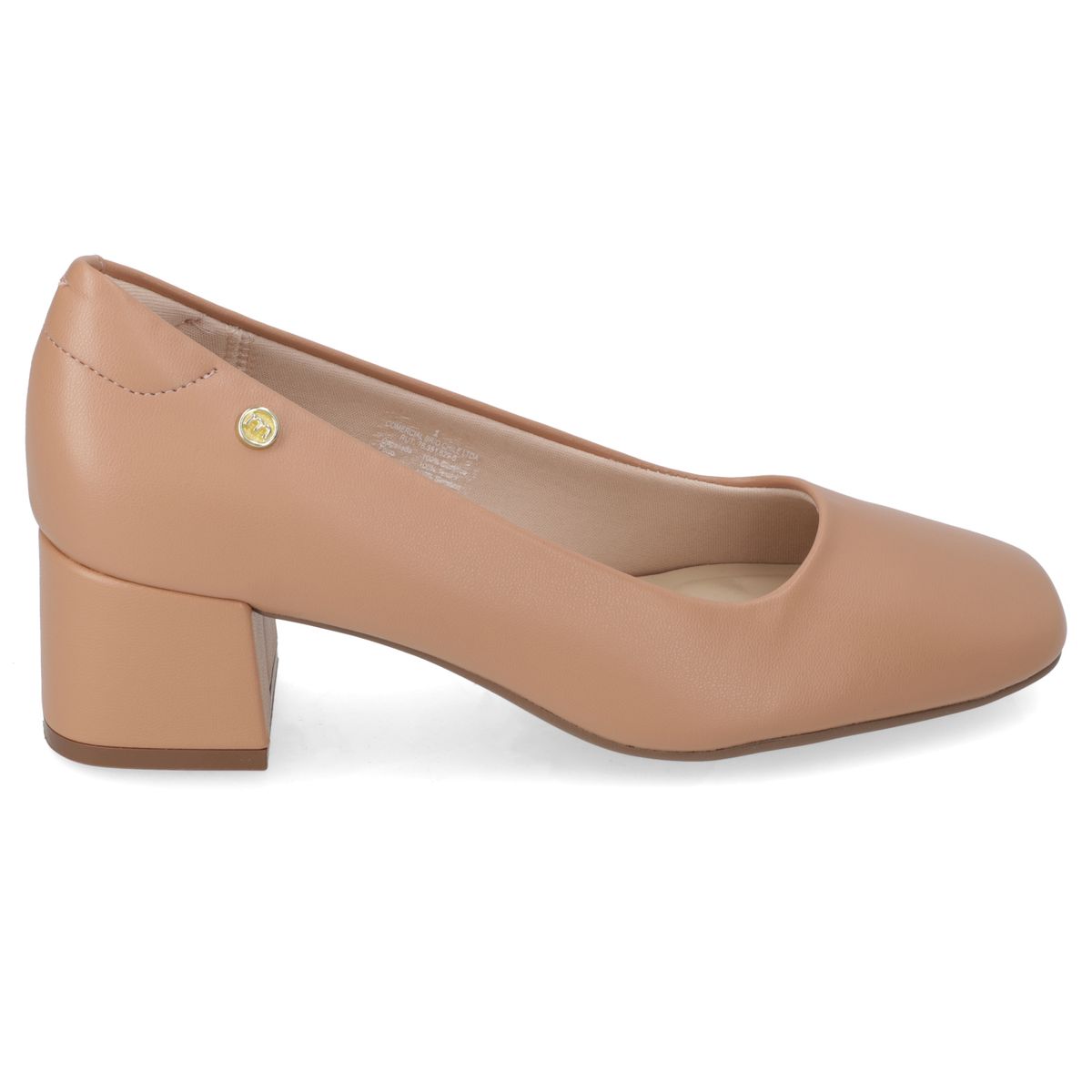 MOLECA - Zapato Taco Mujer Moleca Beige