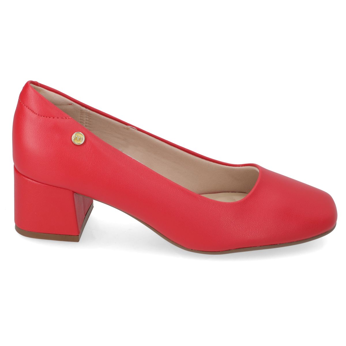 MOLECA - Zapato Taco Mujer Moleca Rojo