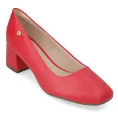 MOLECA - Zapato Taco Mujer Rojo