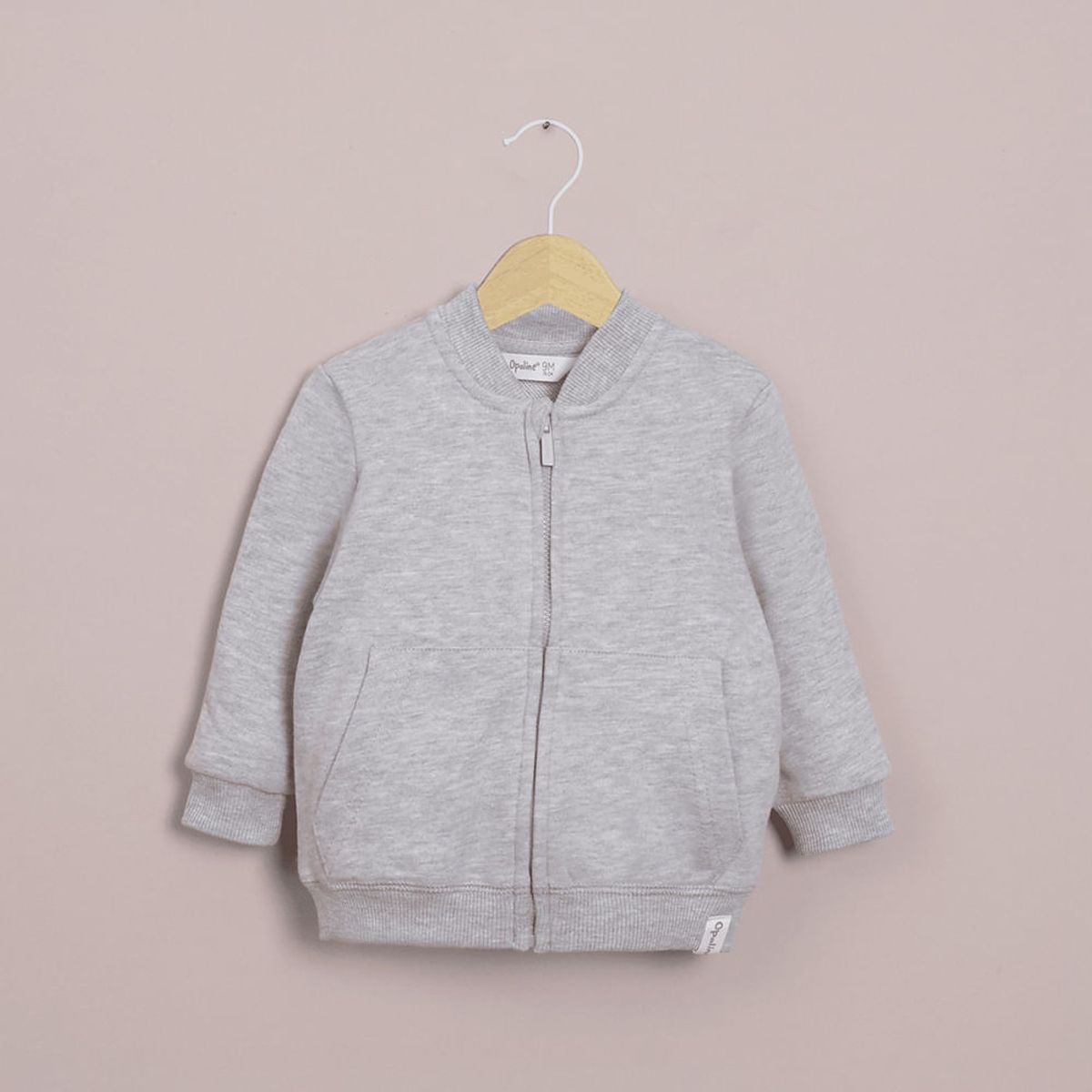 OPALINE - Polerón gris de niño