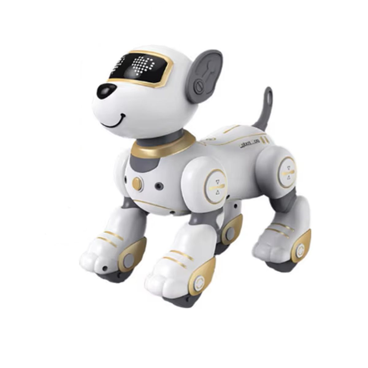 GENERICO - Juguete Perro Cachorro Robot Touch Interactivo Dorado