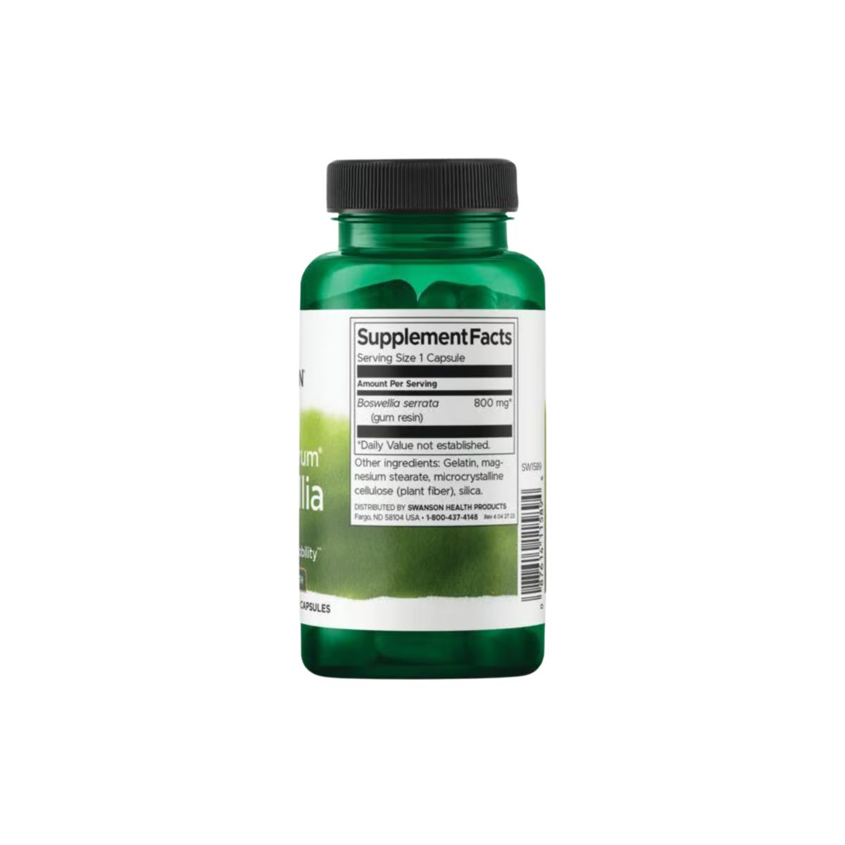 SWANSON - Boswellia Swanson 800 mg 60 Capsulas