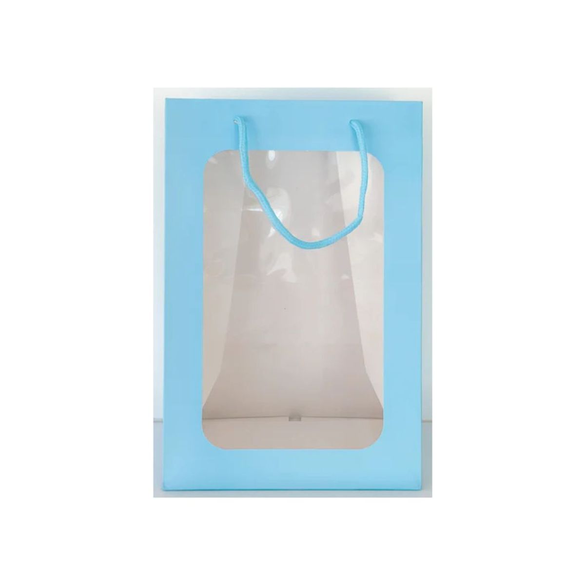 GENERICO - Bolsa De Regalo Ventana Celeste 12pcs 20x16x30cm