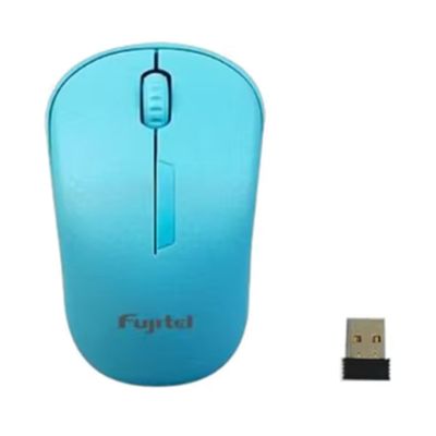 Imagen 2 del producto MOUSE OPTICO INALAMBRICO CELESTE USB