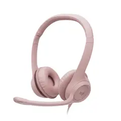 LOGITECH - Audífonos con Micrófono H390 - Rosa