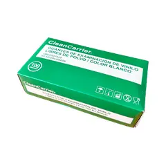 CLEANCARRIER - Guantes de vinilo Talla-S 300 unidades
