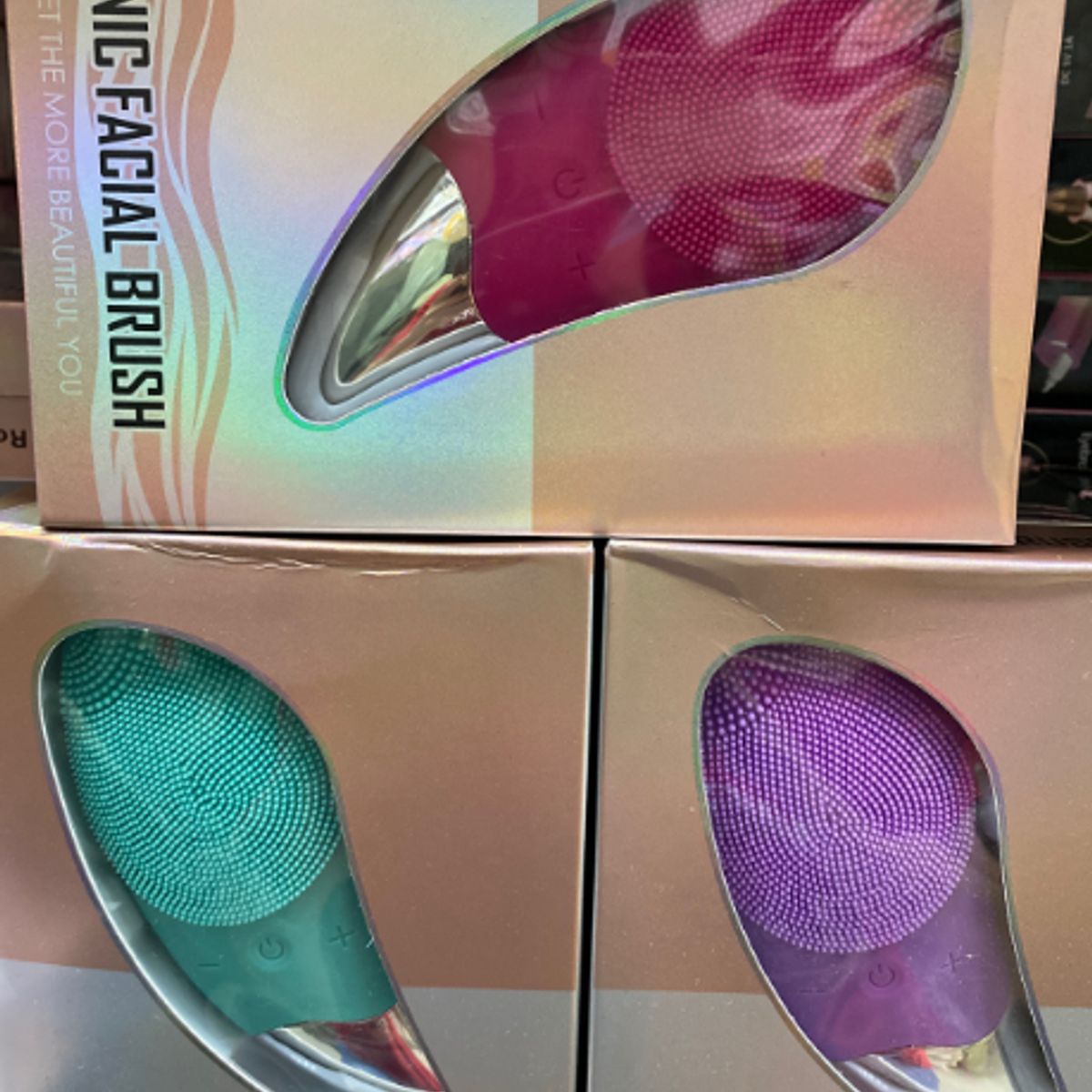 GENERICO - Cepillo Limpiador Facial Sónico de Silicona