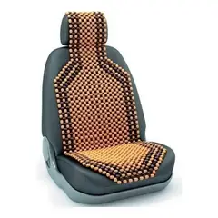 GENERICO - Funda Cubreasiento Auto con Respaldo y Bolas de Bambú