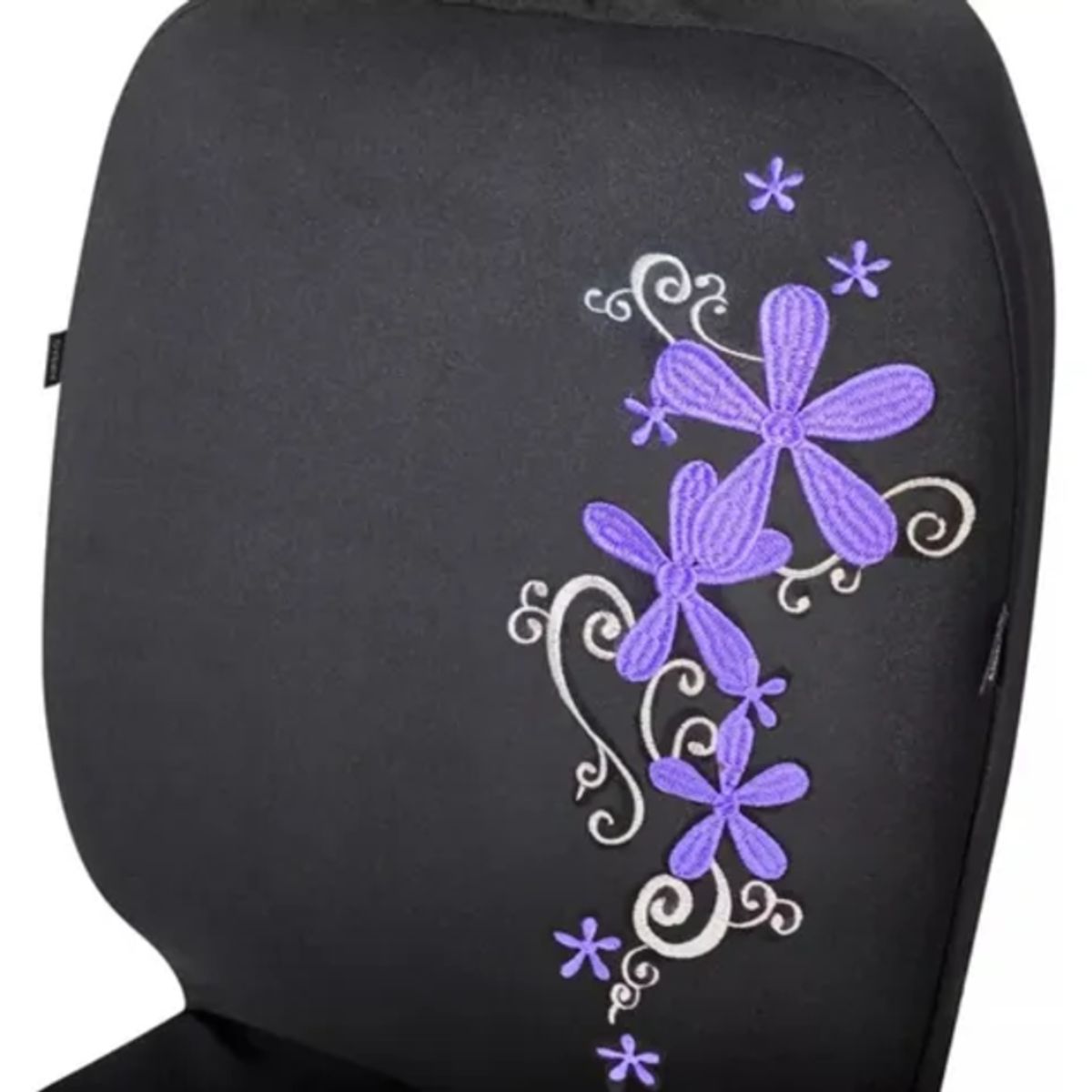 GENERICO - Funda Cubre Asiento Mariposa Flores 8 Piezas Auto Universal