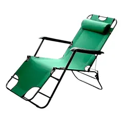 ANGELES DEL HOGAR - Silla Plegable Reposera Portatil Playa Camping Campo