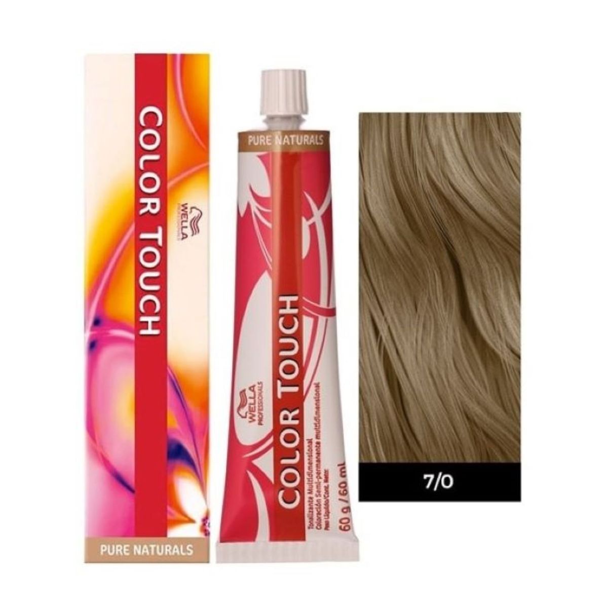 WELLA - Tinte Wella Color Touch 7.0 Rubio Mediano 60ml