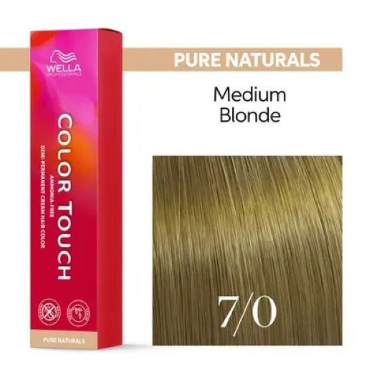 WELLA - Tinte Wella Color Touch 7.0 Rubio Mediano 60ml