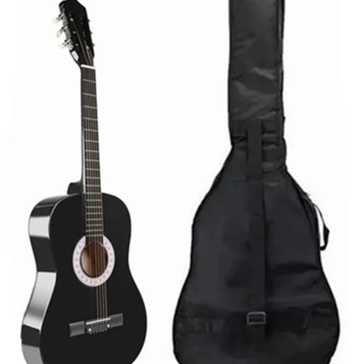 GENERICO - Funda para Guitarra Acústica 41 Pulgadas 104 cm Estuche