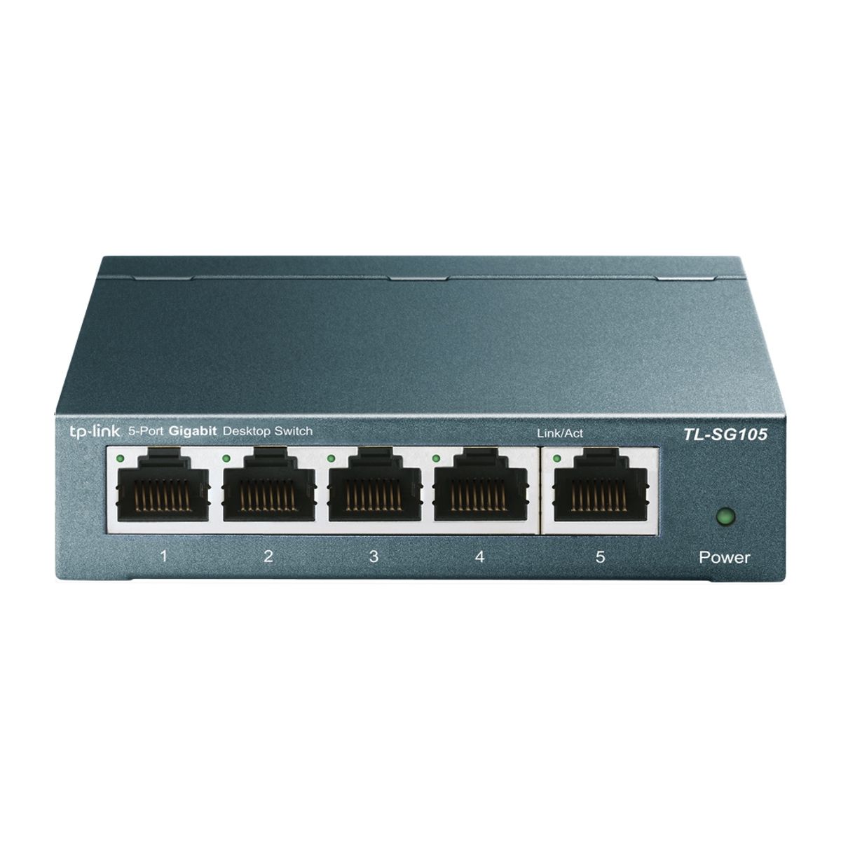 TP LINK - Tp-link Switch Con 5 Puertos A 10/100/1000 Mbps Tl-sg105