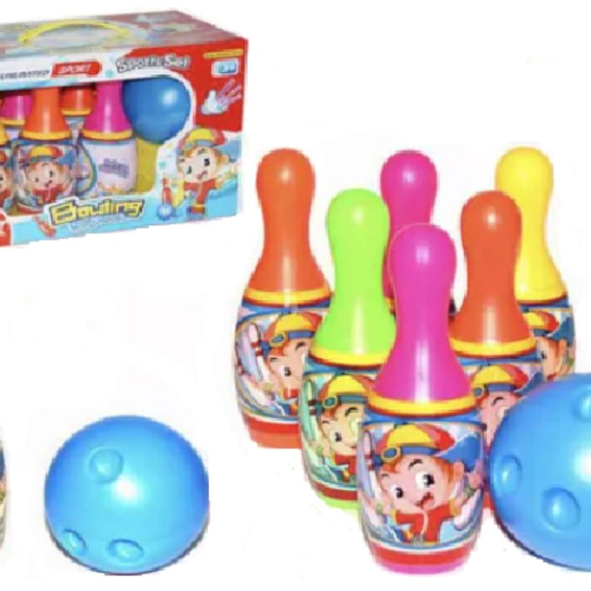 GENERICO - Set De Juego De Bolos Para Niños