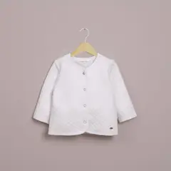 OPALINE - Chaqueta Blanco de Bebé 40553
