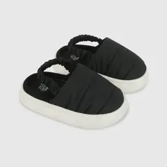 COLLOKY - Pantufla Negra de Caminante talla 21 a 27
