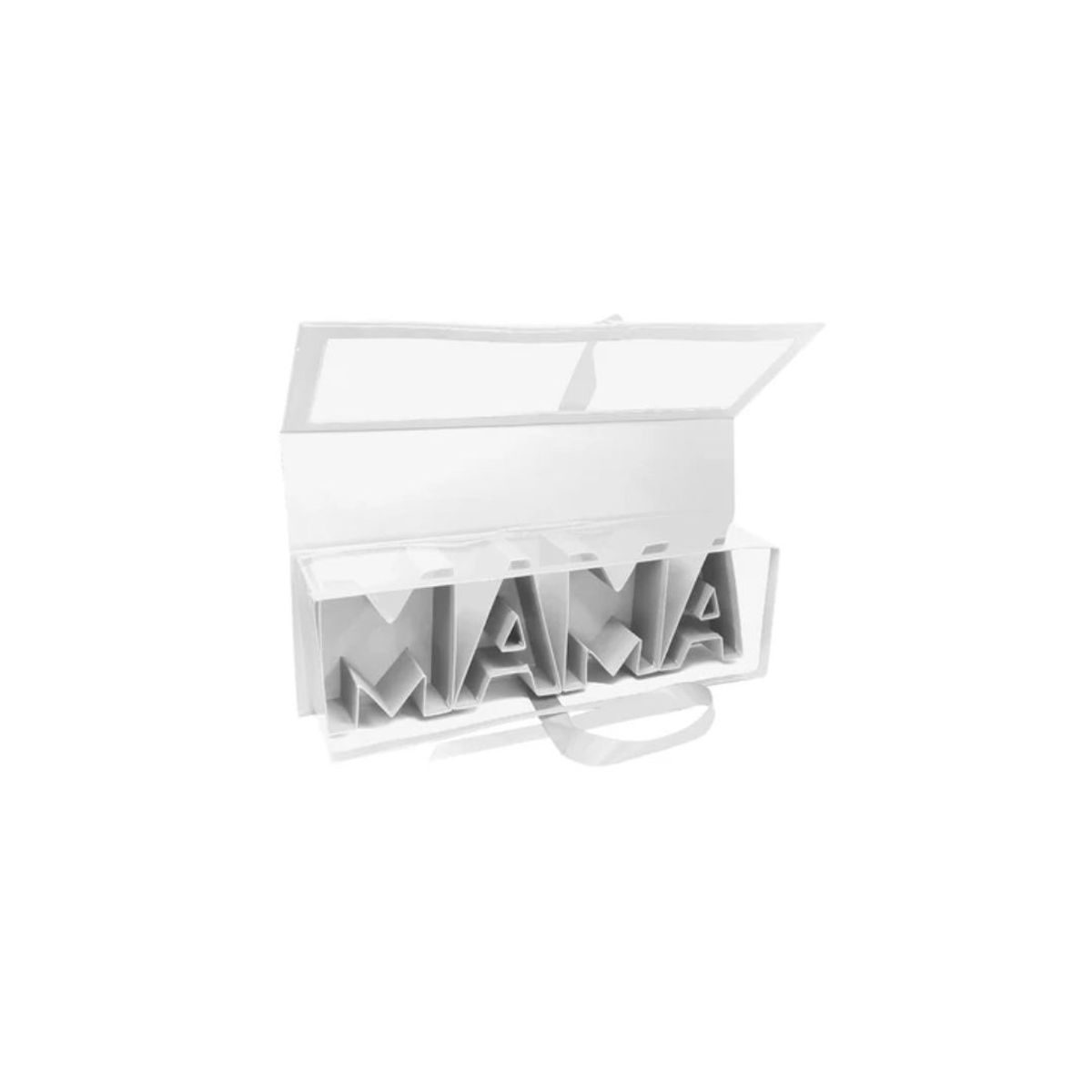 GENERICO - Caja Mamá 44X15X9 Cm Blanco 1 PCS