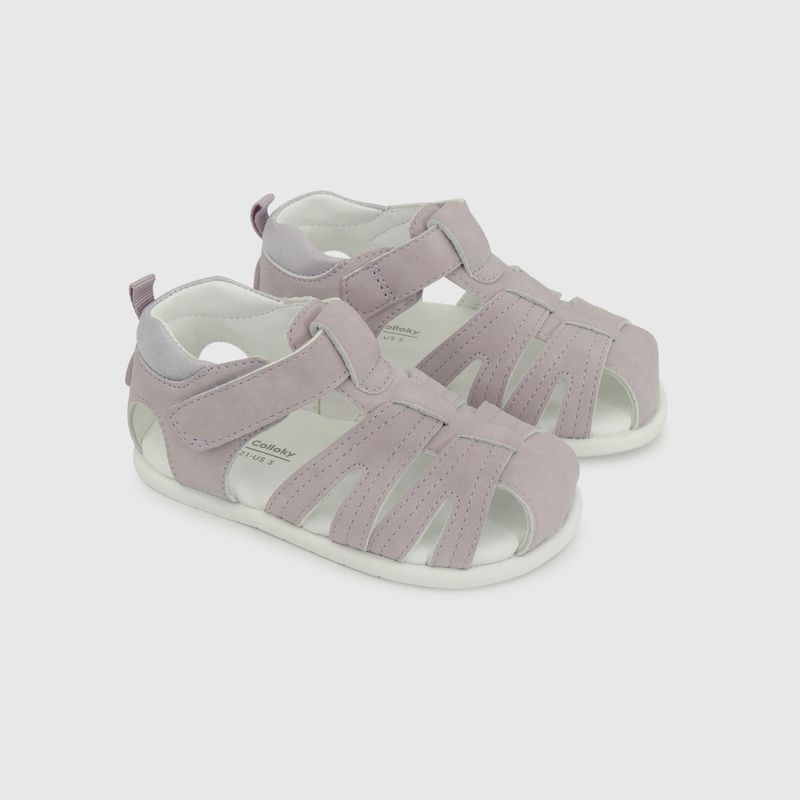 COLLOKY - Sandalia Bebé niña Morado 58062 Colloky