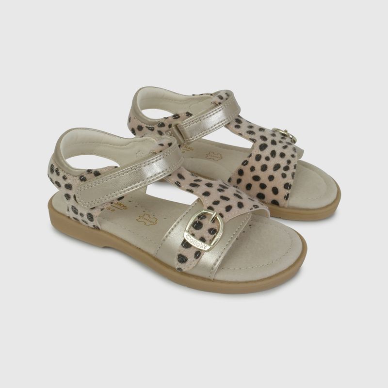 COLLOKY - Sandalia Niña Dorado 57674 Colloky