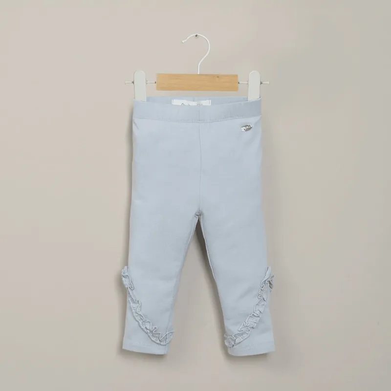 OPALINE - Calza con vuelos lila de niña 40657