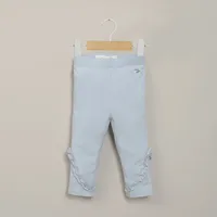 Calza con vuelos lila de niña 40657