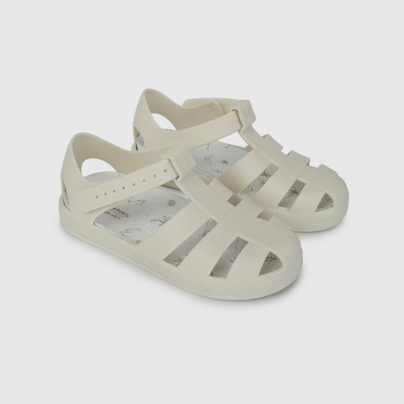 COLLOKY - Sandalia Unisex niño Blanco 57694 Colloky
