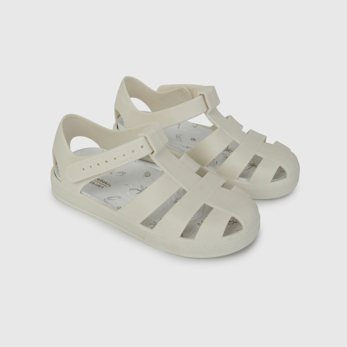 COLLOKY - Sandalia Unisex Blanco 57479 Colloky