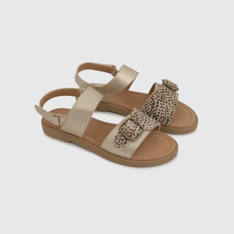 COLLOKY - Sandalia Niña Dorado 58076 Colloky