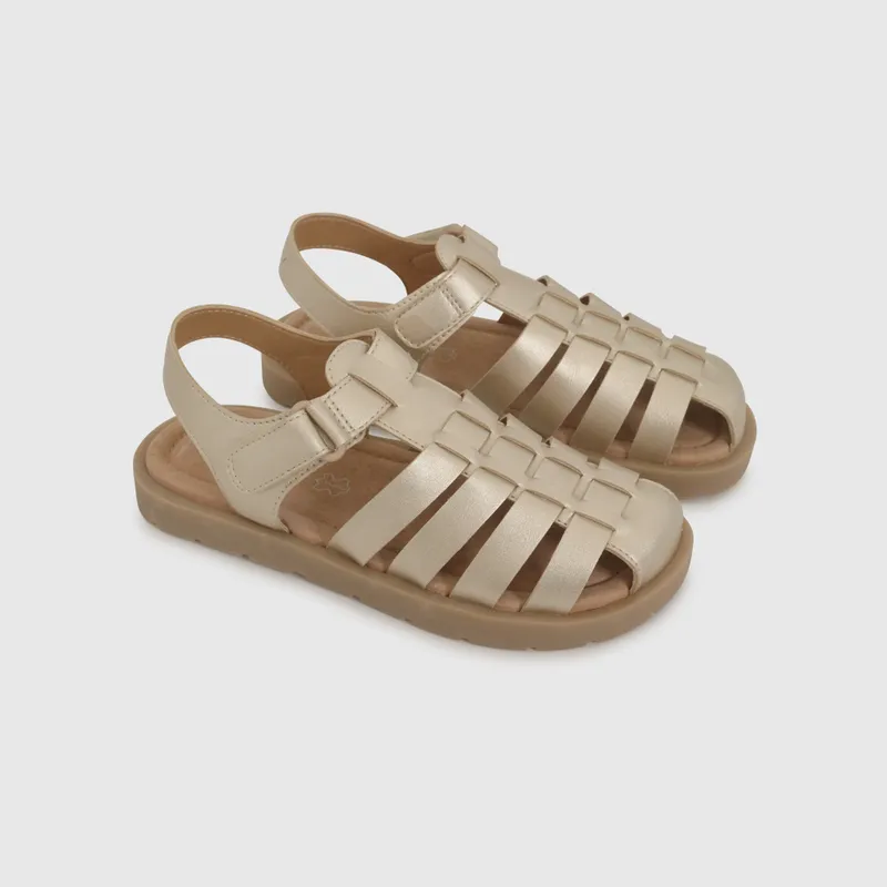 COLLOKY - Sandalia Niña Dorado 57786 Colloky