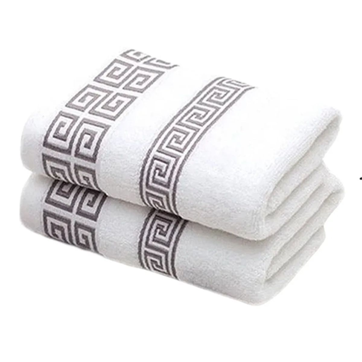 GENERICO - Set 2 Toallas de Mano 100% Algodón Suave y Gruesa