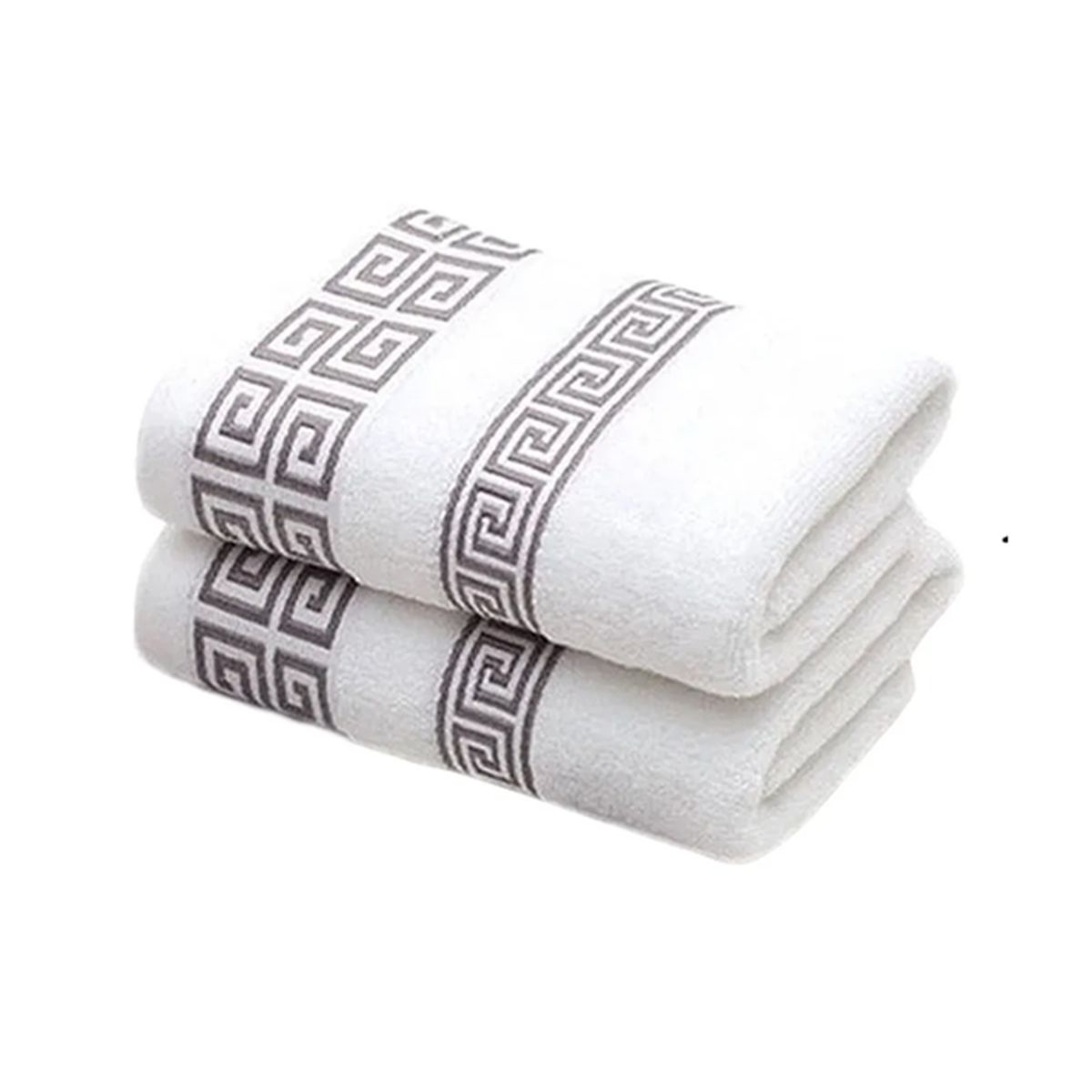 GENERICO - Set 2 Toallas de Mano 100% Algodón Suave y Gruesa