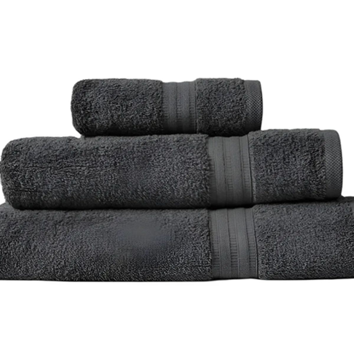 GENERICO - Sábanas de Baño 450g AF Cannon 76x160 cm Gris