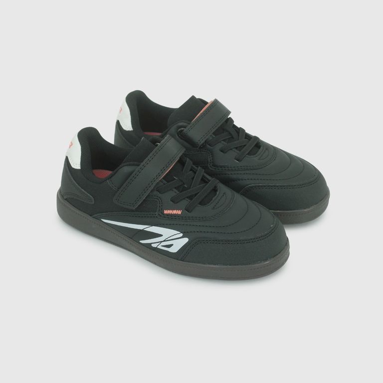Zapatilla de Futbol Unisex Negro Negro 28