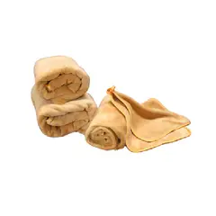 GENERICO - Toalla Extra Larga Microfibra Color Mostaza Liso