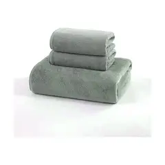 GENERICO - Toalla de Cara 30x50 cm 100% Algodón Pack de 2 Color Blanco Liso