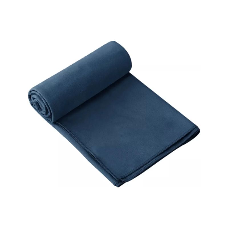 GENERICO - Toalla Microfibra Camping Secado Rápido Portátil 80x160 cm Color Azul