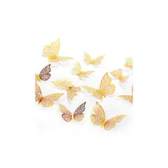 GENERICO - Deco Mariposa Blanca 12 Unidades