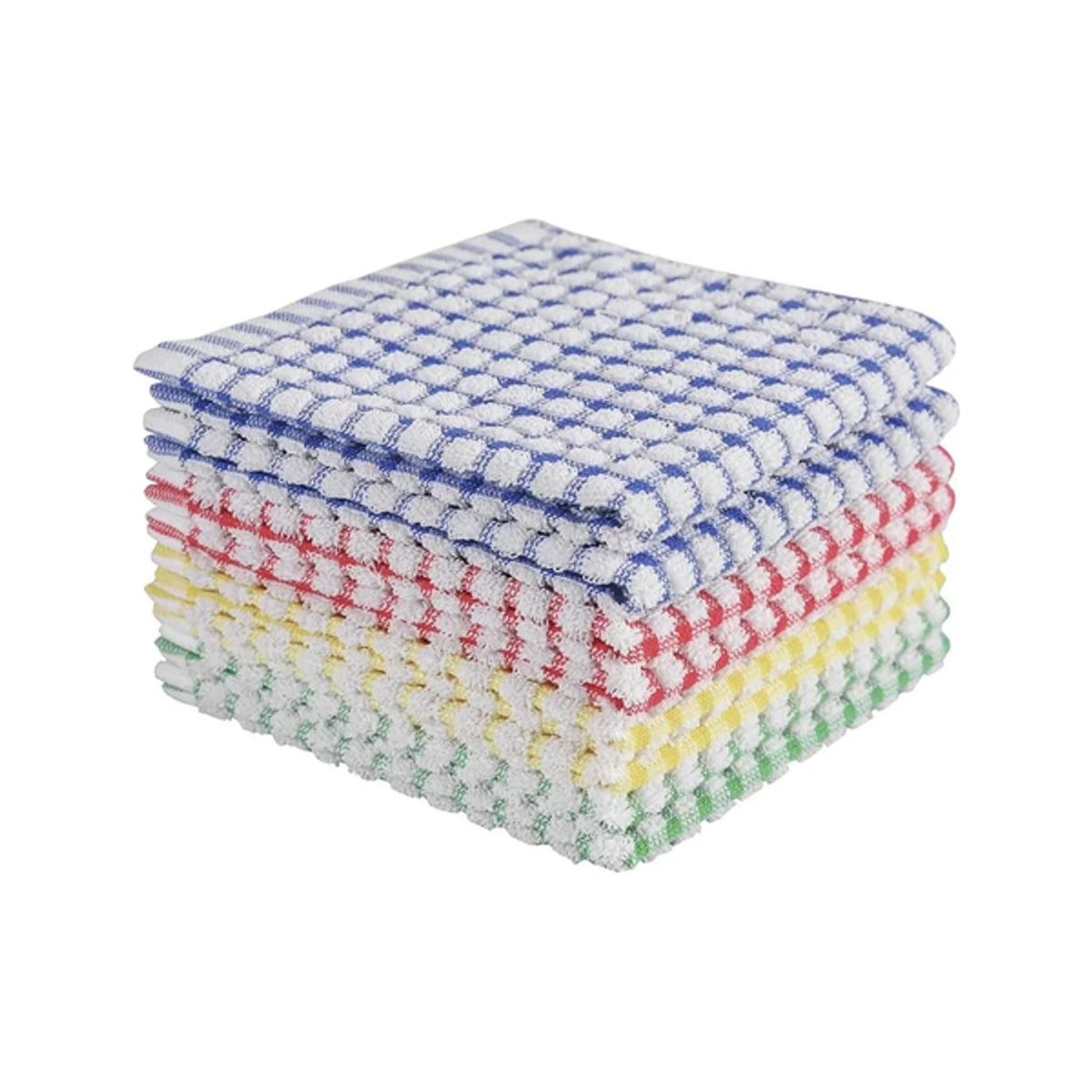 GENERICO - Set 12 Paños de Cocina Toallas Gruesas Algodón 60x40 cm