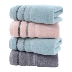 GENERICO - Pack 6 Toallas de Mano Algodón Baño Cocina 35x75 cm