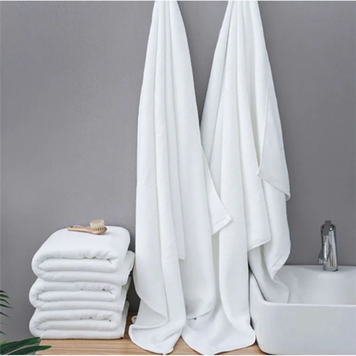 GENERICO - Toallón Sábana de Baño 100% Algodón Mundo Toallas