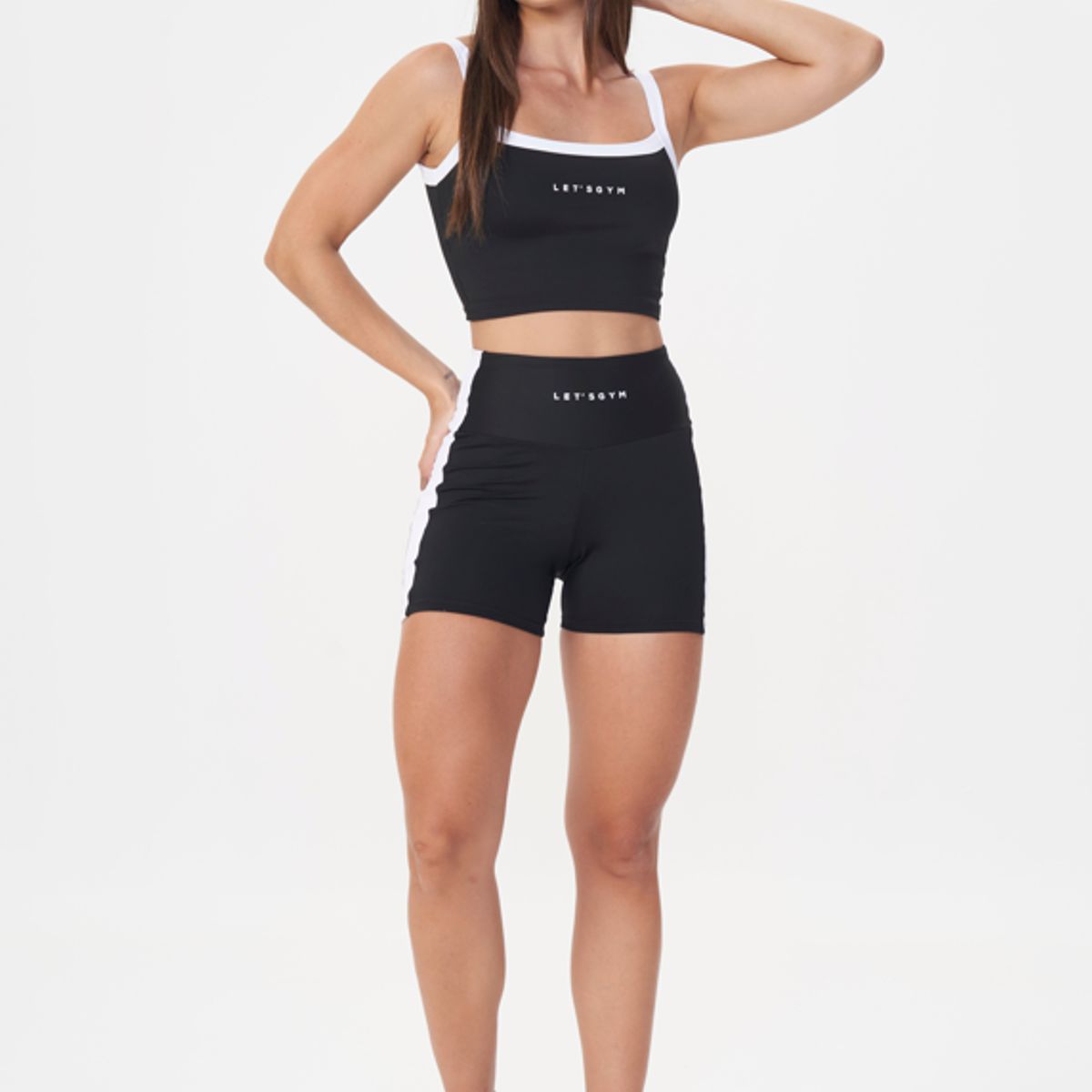 LETSGYM - CONJUNTO DEPORTIVO TUNNING SHORT LETSGYM