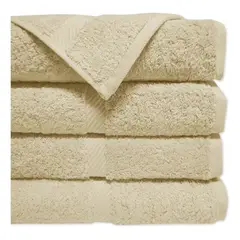 GENERICO - Toalla Lourdes Spa Beige 700 g 90x177 cm 1 Toalla