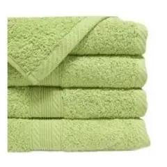 GENERICO - Juego de Toallas Lourdes Lima 500 gm2 Baño y Mano