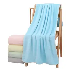 GENERICO - Toalla Lana Coral Suave Alta Densidad 70x140 cm