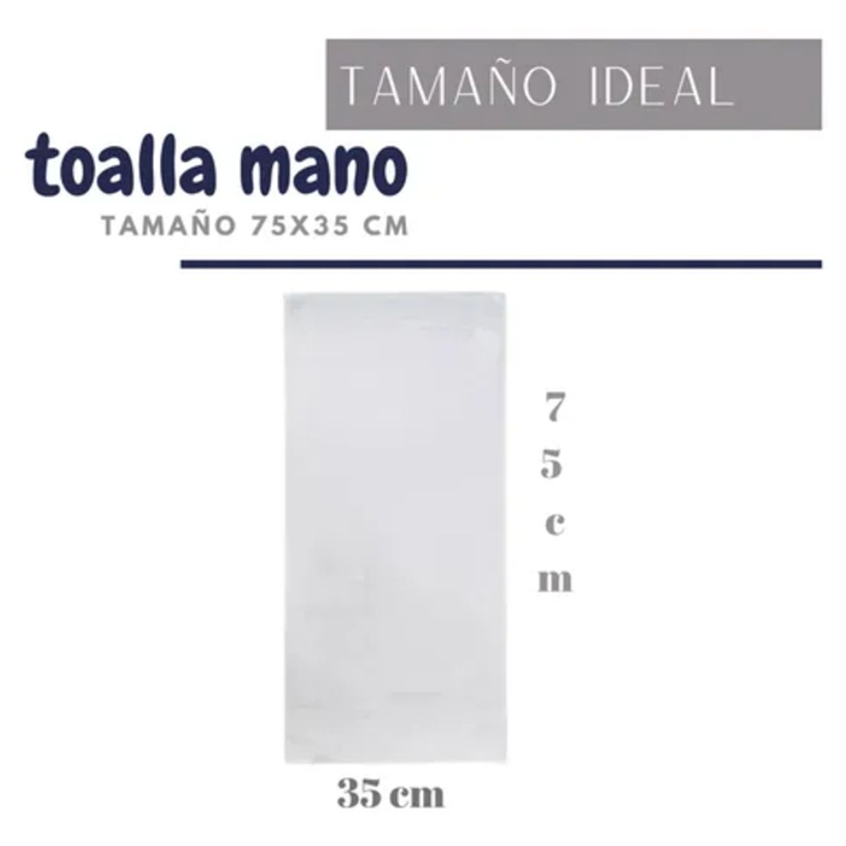 GENERICO - Pack 12 Toallas de Mano Algodón Enigma Store