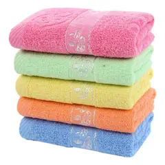 GENERICO - Pack 6 Toallas de Mano Algodón Baño Cara Cocina Gym 35x75 cm