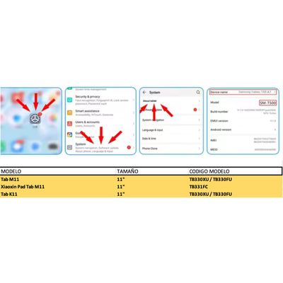Imagen 2 del producto Fundas Con Teclado Premium Para Lenovo Tab M11-K11 - letra Ñ