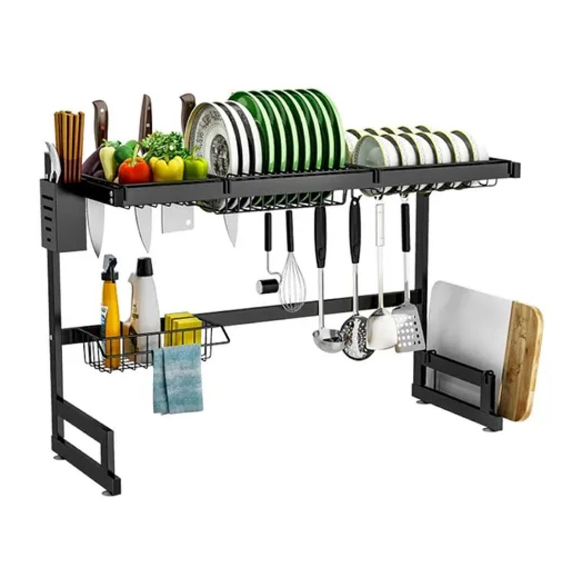 GENERICO - Escurridor De Platos Rack Organizador 85cm