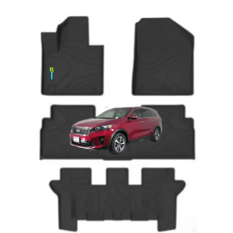 GENERICO - PISOS CALCE PERFECTO PROSPEEDY KIA SORENTO 2016-2020 4PIEZAS